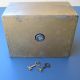 Vintage 1930s 1940s Safe With Alarm And 2 Keys Steel Can ' T - Steal Box Corporation Safes & Still Banks photo 10
