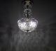 Vintage Petite Crystal Prism Chandelier Glass Pendant Ceiling Lamp Light Fixture Chandeliers, Fixtures, Sconces photo 2