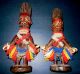 African Tribal Yoruba Ibeji Twin Pair Ethnographic Art,  Decor,  Sculpture Nigeria Sculptures & Statues photo 2