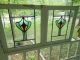 A289 Older & Pretty Multi - Color English Leaded Stained Glass Window 3 Available 1900-1940 photo 6