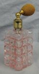 Two Antique Glass Perfume Bottles With Atomizers Perfume Bottles photo 2