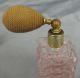 Two Antique Glass Perfume Bottles With Atomizers Perfume Bottles photo 4