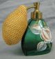 Two Antique Glass Perfume Bottles With Atomizers Perfume Bottles photo 7