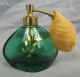 Two Antique Glass Perfume Bottles With Atomizers Perfume Bottles photo 8