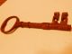 1800 ' S Antique Key - Victorian Era - Jumbo Six Inches - Almost {1/4} Pound Bk10 Locks & Keys photo 2