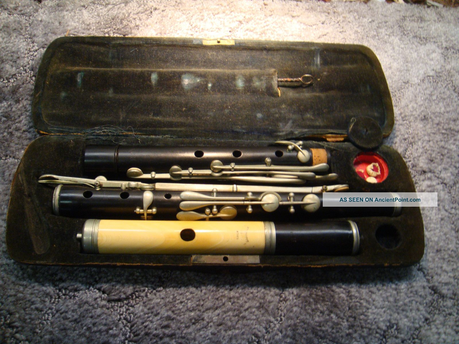 Meyer Flute,  Ivory And Ebony,  Low 
