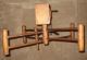 Antique Floor Yarn Winder With Measuring Dial Primitives photo 1