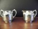 Rare Wilcox Silverplate Creamer And Sugar Bowl From Aesthetic Era - Pattern 5054 Tea/Coffee Pots & Sets photo 1