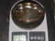 Vtg Antique Hk 800 Silver 4x5.  5 Inch Candy Dish Tray Bowl Beaded Rim 62 Grams Silver Alloys (.800-.899) photo 6