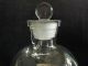 Vintage Laboratory Glass Bottle & Stopper Photography Jar Palladium Chloride Ex Bottles & Jars photo 4