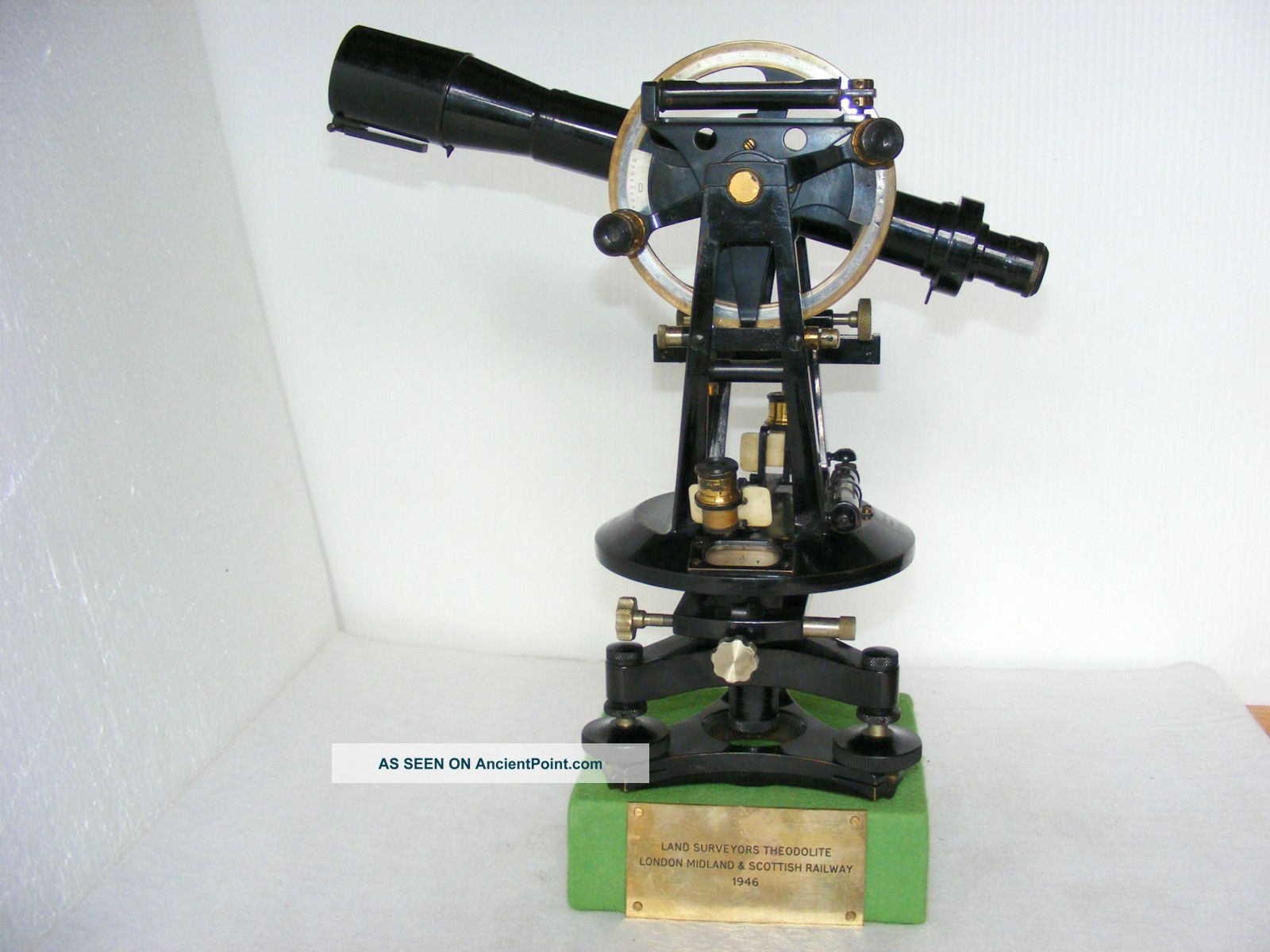 Surveyors Theodolite By E.  R.  Watts & Son,  London Midland & Scottish Railway. Other photo
