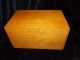 Vintage Globe Wernicke File Recipe Box Peerless Tray 7410 C Wooden Dovetail Boxes photo 5
