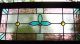 Leaded Stained Glass Window - Victorian Green Tulip 1940-Now photo 1