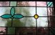 Leaded Stained Glass Window - Victorian Green Tulip 1940-Now photo 3