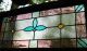 Leaded Stained Glass Window - Victorian Green Tulip 1940-Now photo 6