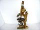 Excellent Cased Brass Microscope By E.  Leitz Wetzlar,  C.  1894 Other photo 10