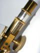 Excellent Cased Brass Microscope By E.  Leitz Wetzlar,  C.  1894 Other photo 4