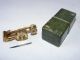 19th C.  Brass Botanical Pocket Microscope In Box Other photo 6