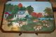 East Lake Antique Table Country Folk Art Style - - Local Pickup Only 1900-1950 photo 3