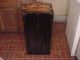 Refinished Dome Top Victorian Steamer Trunk Antique Chest With Straps & Buckles 1800-1899 photo 10