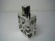 A Vintage Sterling Silver & Glass Perfume Bottle Sent Bottle Taxco Mexico C1950s Mexico photo 1