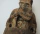 Antique Chinese Carved Wood Temple Statue Qing Dynasty 1700 ' S Wooden Figure Men, Women & Children photo 4