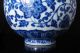 Wonderful Chinese Blue And White Bottle Vase With Scrolled Handles Qianlong Mk Vases photo 4