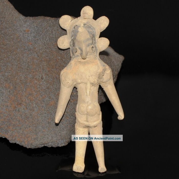 Rare Ancient Indus Valley Idol Figure Fertility Goddess Mehrgarh Period 2600 Bc Near Eastern photo