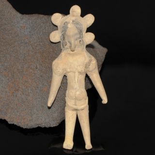 Rare Ancient Indus Valley Idol Figure Fertility Goddess Mehrgarh Period 2600 Bc photo