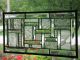 :: Study In Clears :: Large Stained Glass Window Panel Nr 1940-Now photo 1