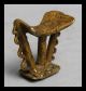 A Big Akan Stool 18thc Gold Measuring Weight Ex European Collectn Other photo 2