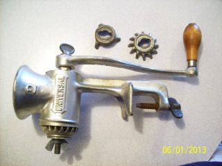 Antique Universal No.  2 Meat Grinder Made In U.  S.  A.  Only $40.  00 photo