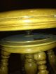 Vintage Chas Parker Eagle Claw Glass Ball Mahogany Swivel Piano Stool Mint 1800-1899 photo 2