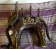 Rama Lakshman Sita Hanumaan Hanuman Monkey Ape God On Elephant Tribal India Art Metalware photo 9
