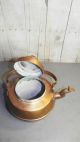 Antique Arts&crafts K.  Bergstrand Ostersund Swedish Copper Tin Lined Tea Kettle Metalware photo 6