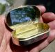 Fine Asprey London Sterling & Gold Toothpick Case Etui W Mirror Sapphire? Clip Boxes photo 7
