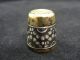 Ac Russian Thimble Hallmarked Neillio? 875 Sterling Silver In Box Thimbles photo 3