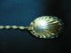 Vtg Romaind Delicate Sterling Silver Jam Spoon Twist Handle Condiment Serving Other photo 5