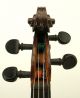 Very Good Antique American Massachusetts Violin - String photo 5