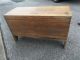 Antique Sugar/grain Chest/bin Sawbuck Legs Sq Nails Pine/chestnut Wide Boards Primitives photo 9