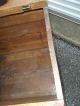 Antique Sugar/grain Chest/bin Sawbuck Legs Sq Nails Pine/chestnut Wide Boards Primitives photo 10