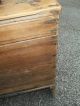 Antique Sugar/grain Chest/bin Sawbuck Legs Sq Nails Pine/chestnut Wide Boards Primitives photo 11