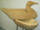 Wooden Duck Folk Art Container Primitives photo 1