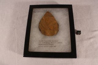 Middle Paleolithic Jasper Hand Axe - Sahara photo