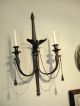 Supperb Pair Of French Napoleonic Bronze Sconces With Eagles Dated To 1800 - 1820 Metalware photo 4