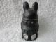 Chinese Bronze Pot Night Owl Head Lid Visual Old Antique Pots photo 2