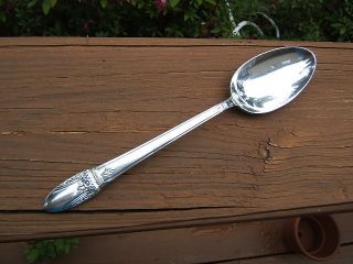 Rogers International First Love Serving Spoon Vg H photo