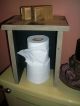 Primitive Wood Toilet Paper Caddy Cover - Any Color Primitives photo 1