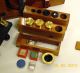 Cased Brass Microscope E.  Leitz Wetzlar No.  94363 C1909 Lens Accessories Exc Other photo 3