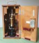 Really Good Complete Cased Leitz Microscope Outfit Circa 1900 - 10,  3 Leitz Lenses Other photo 1
